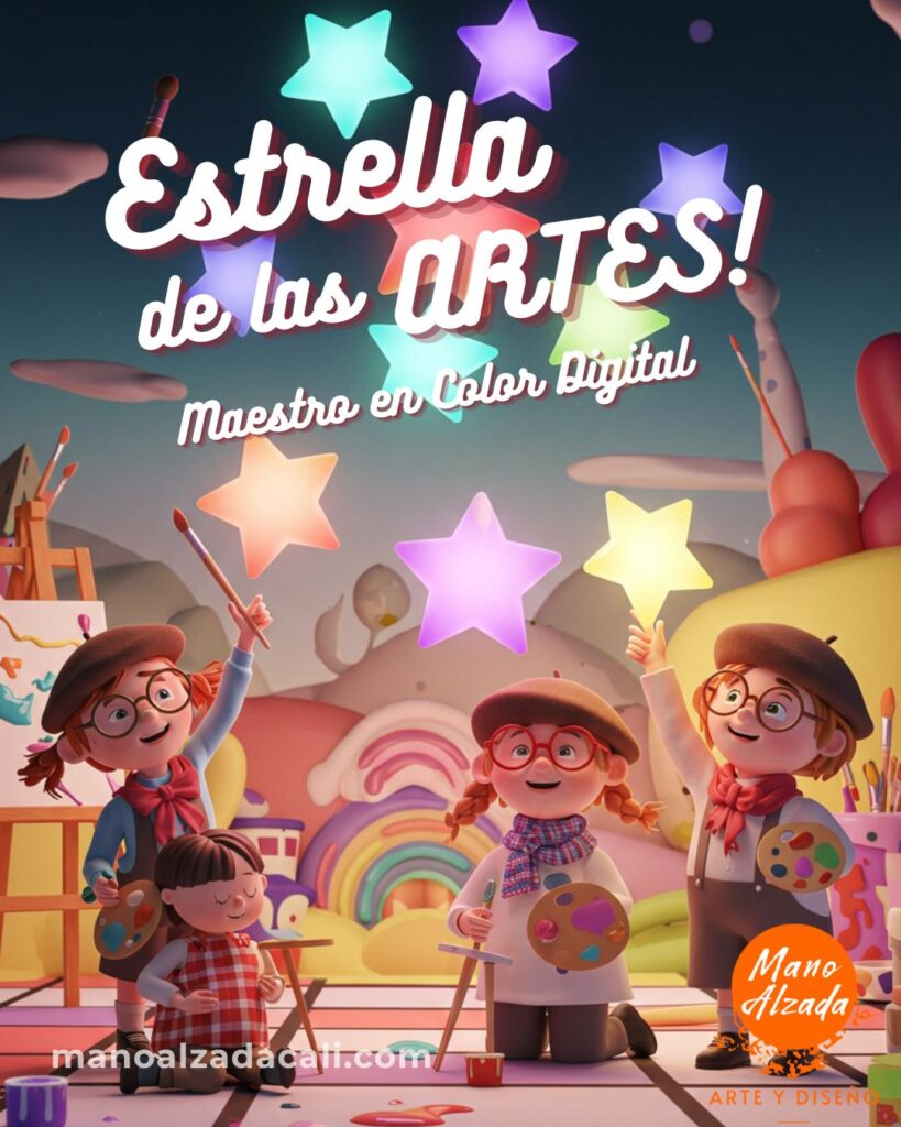 Estrella de las Artes. Maestro en Color Digital.